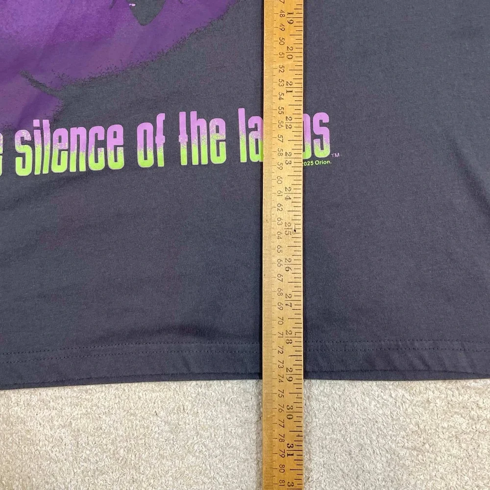The Silence of the Lambs Movie Graphic T-Shirt Charcoal Gray 2XL Mad Engine 2023 - Picture 4 of 5